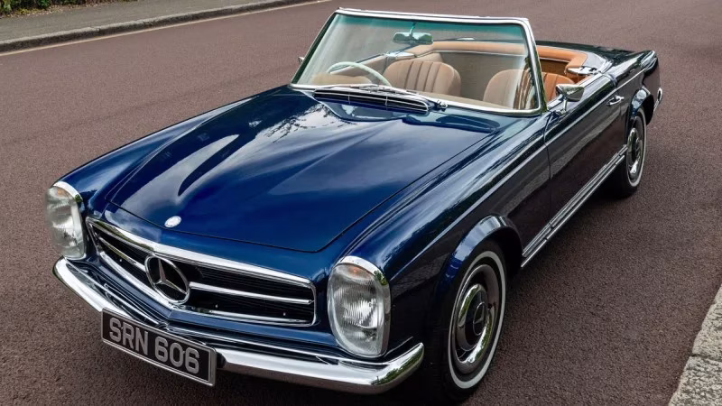 Elektrický restomod Mercedes-Benz W113 280SL Pagoda od Everrati