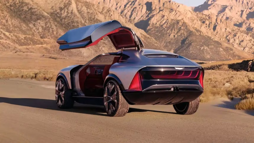 Koncept Cadillac Elevated Velocity ukazuje luxusní terénní elektromobil, foto 2 | brand photo