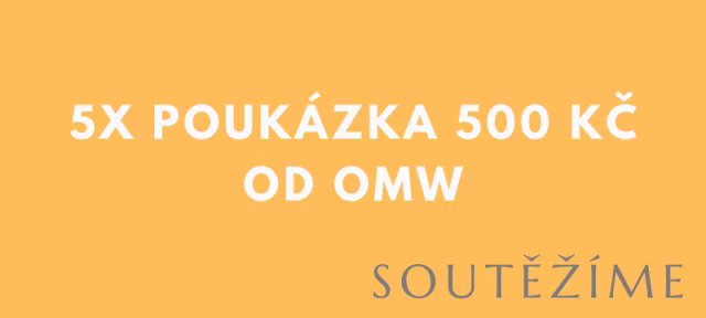 5x Poukázka 500 kč od ÖMV