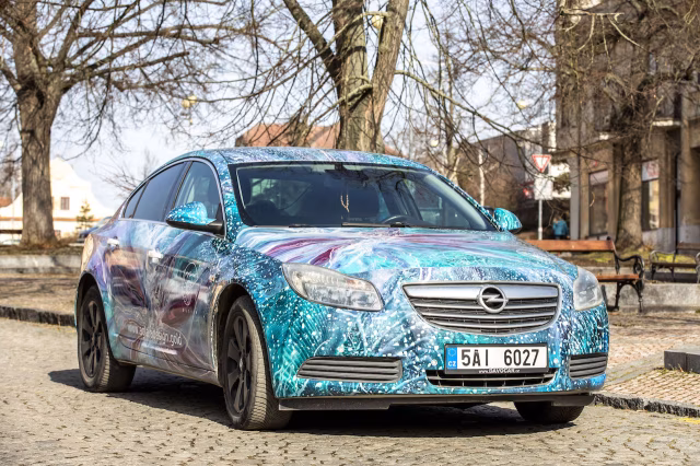 Automobil jako umělecké dílo - polepy od Aglaia design