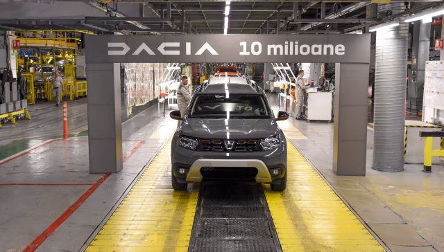 Dacia slaví 10.000.000 vyrobených automobilů