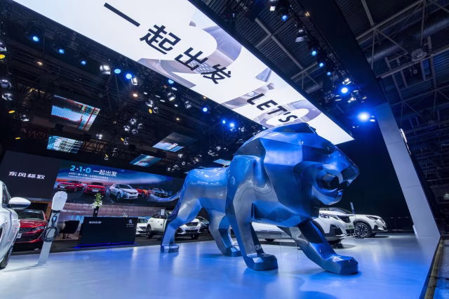 Peugeot na pekingském autosalonu 2020