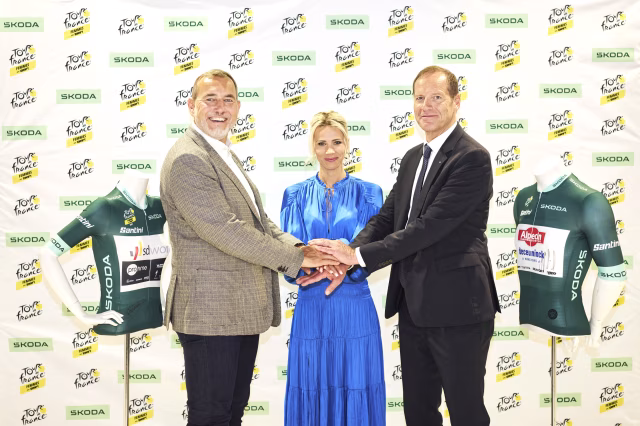 Škoda Auto prodlužuje partnerství s Tour de France do roku 2028