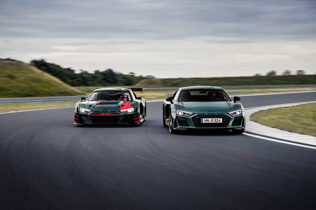Odkaz na úspěchy závodního vozu R8 LMS: Audi R8 green hell