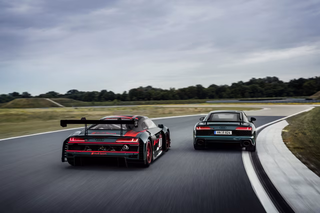Odkaz na úspěchy závodního vozu R8 LMS: Audi R8 green hell