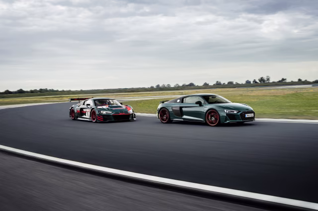 Odkaz na úspěchy závodního vozu R8 LMS: Audi R8 green hell