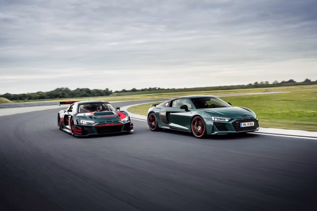 Odkaz na úspěchy závodního vozu R8 LMS: Audi R8 green hell